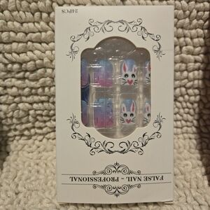 Cute Bunny Ombre Press-On Nail Set